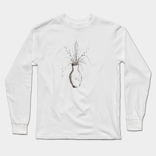 Vase Long Sleeve T-Shirt by Lizuza